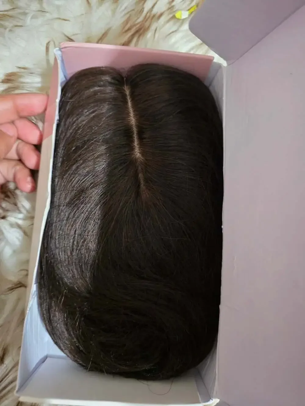 Womens Hair Pieces 100% Human Hair- Brown